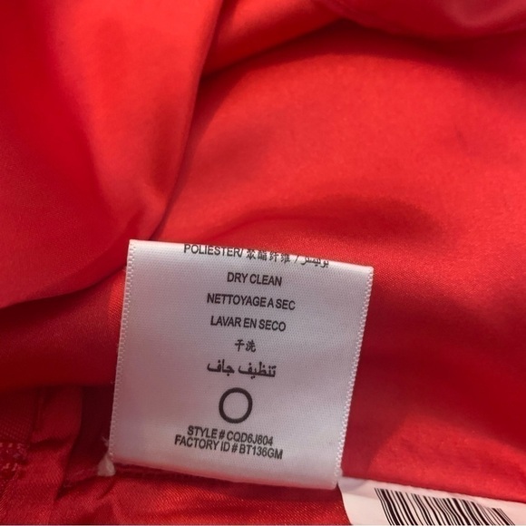 Women’s BCBGMaxAzria Ruffled Tiered One-Shoulder Mini Dress - Picture 6 of 6